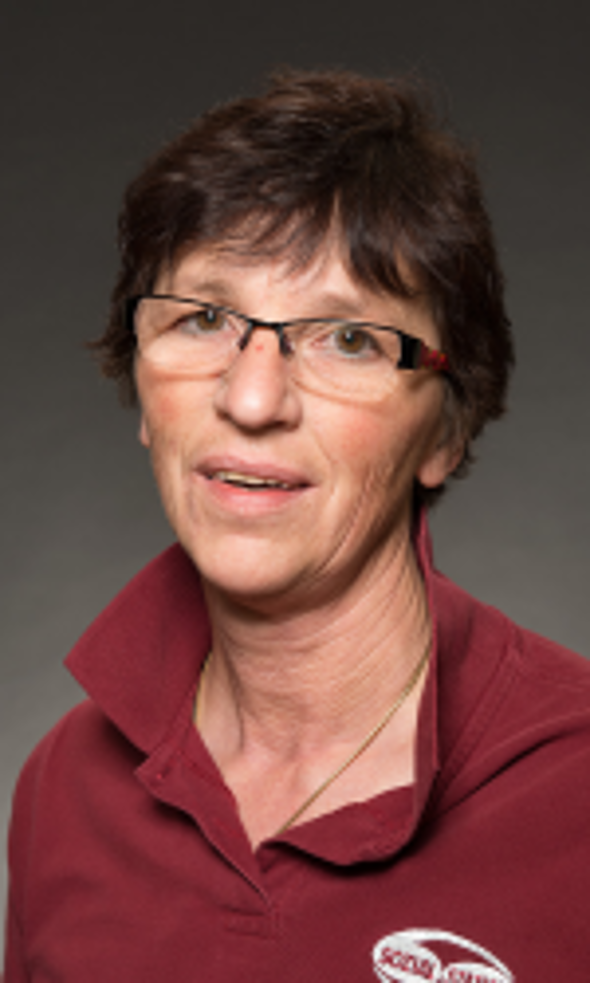 Irmgard Arens Hier wird Frau Irmgard Arens gezeigt, Mitarbeiterin im Mobilen Sozialen Dienst